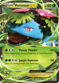 Venusaur-EX XY Black Star Promos #XY28