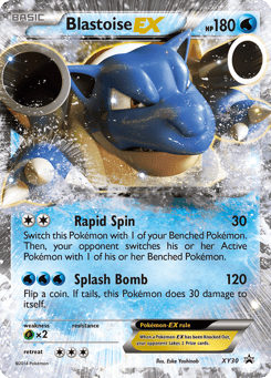 Blastoise-EX XY Black Star Promos #XY30