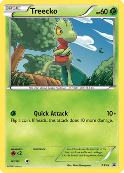 Treecko XY Black Star Promos #XY36