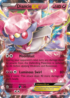 Diancie-EX XY Black Star Promos #XY43