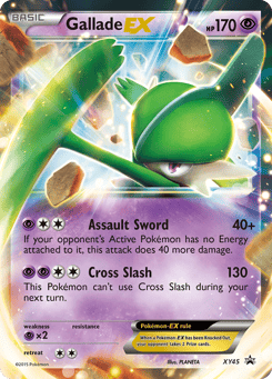 Gallade-EX XY Black Star Promos #XY45