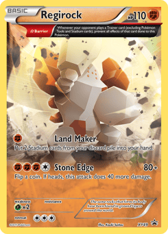 Regirock XY Black Star Promos #XY49