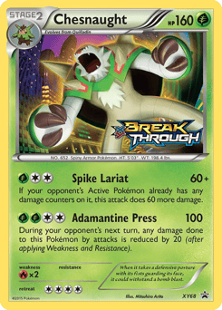 Chesnaught XY Black Star Promos #XY68