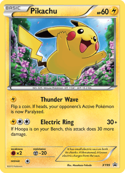 Pikachu XY Black Star Promos #XY89