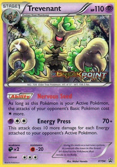Trevenant XY Black Star Promos #XY94