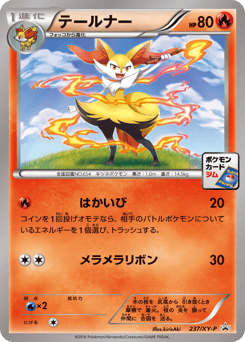 Japanese Braixen (テールナー)