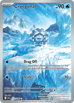 Cryogonal Black Bolt #111