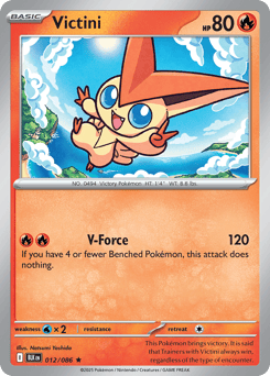 Victini Black Bolt #12