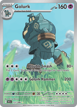 Golurk Black Bolt #123