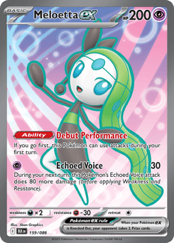 Meloetta ex Black Bolt #159