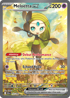 Meloetta ex Black Bolt #167