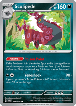 Scolipede Black Bolt #56