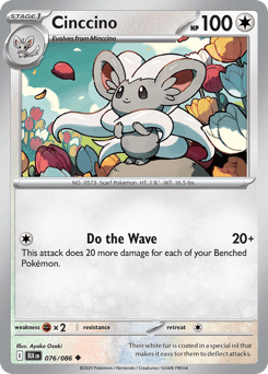 Cinccino Black Bolt #76