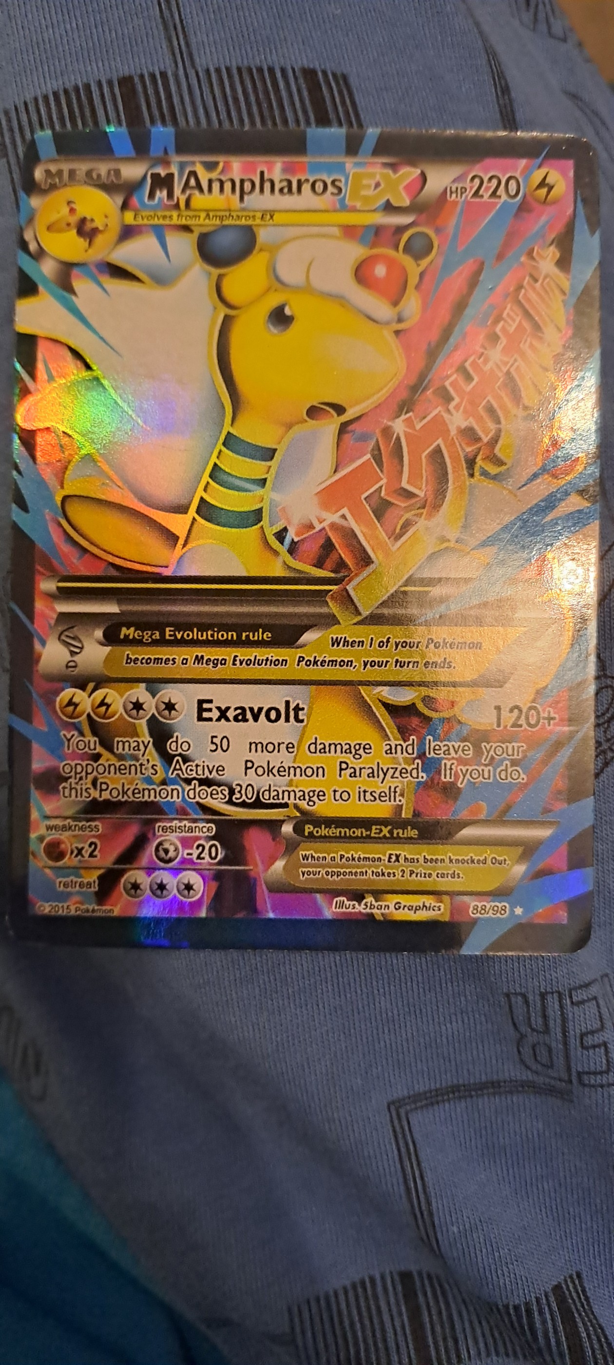 M Ampharos-EX