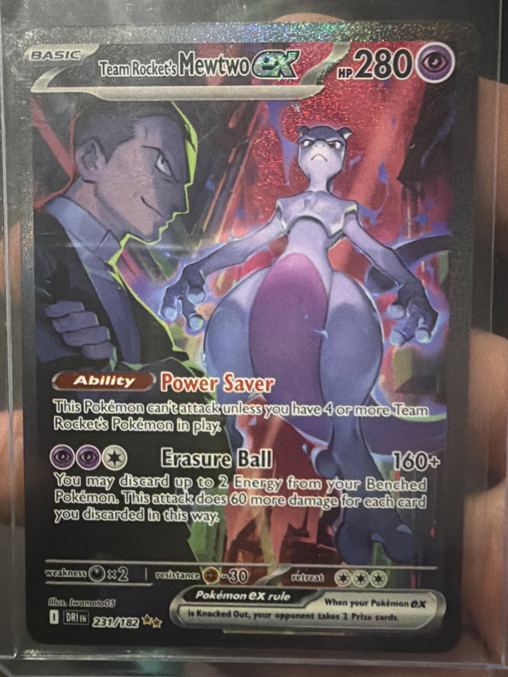Team Rocket's Mewtwo ex