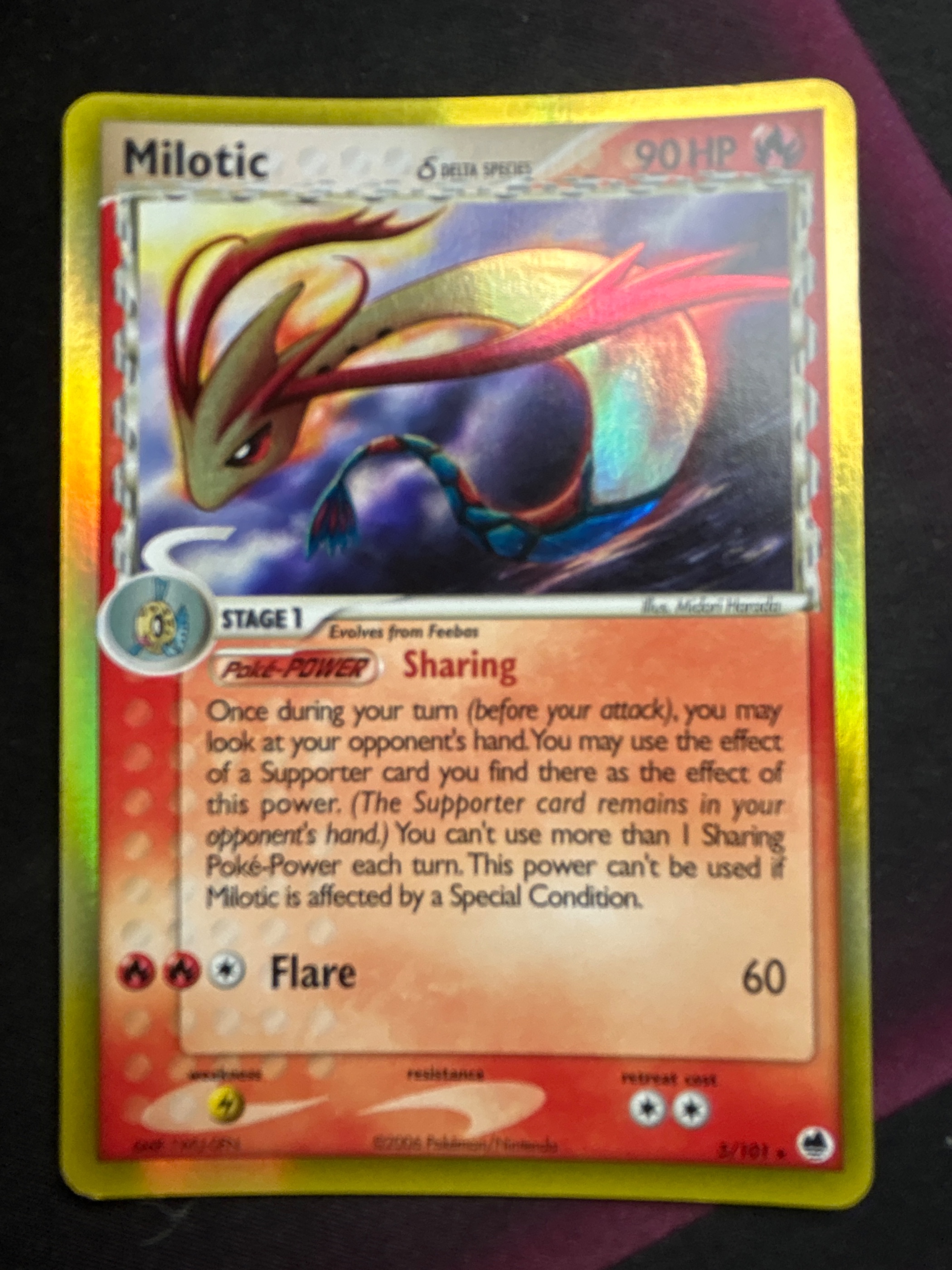 Milotic δ