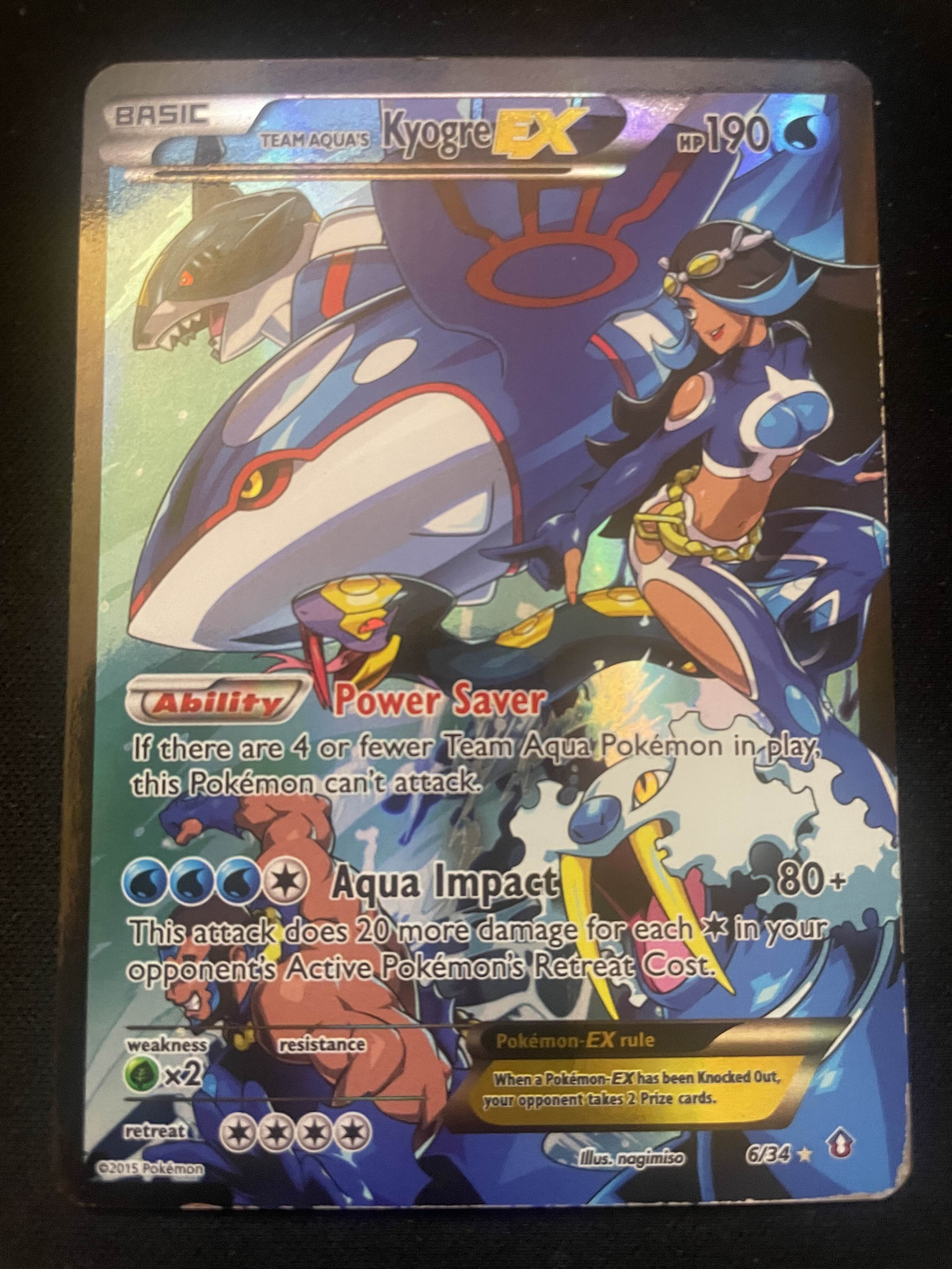 Team Aqua's Kyogre-EX
