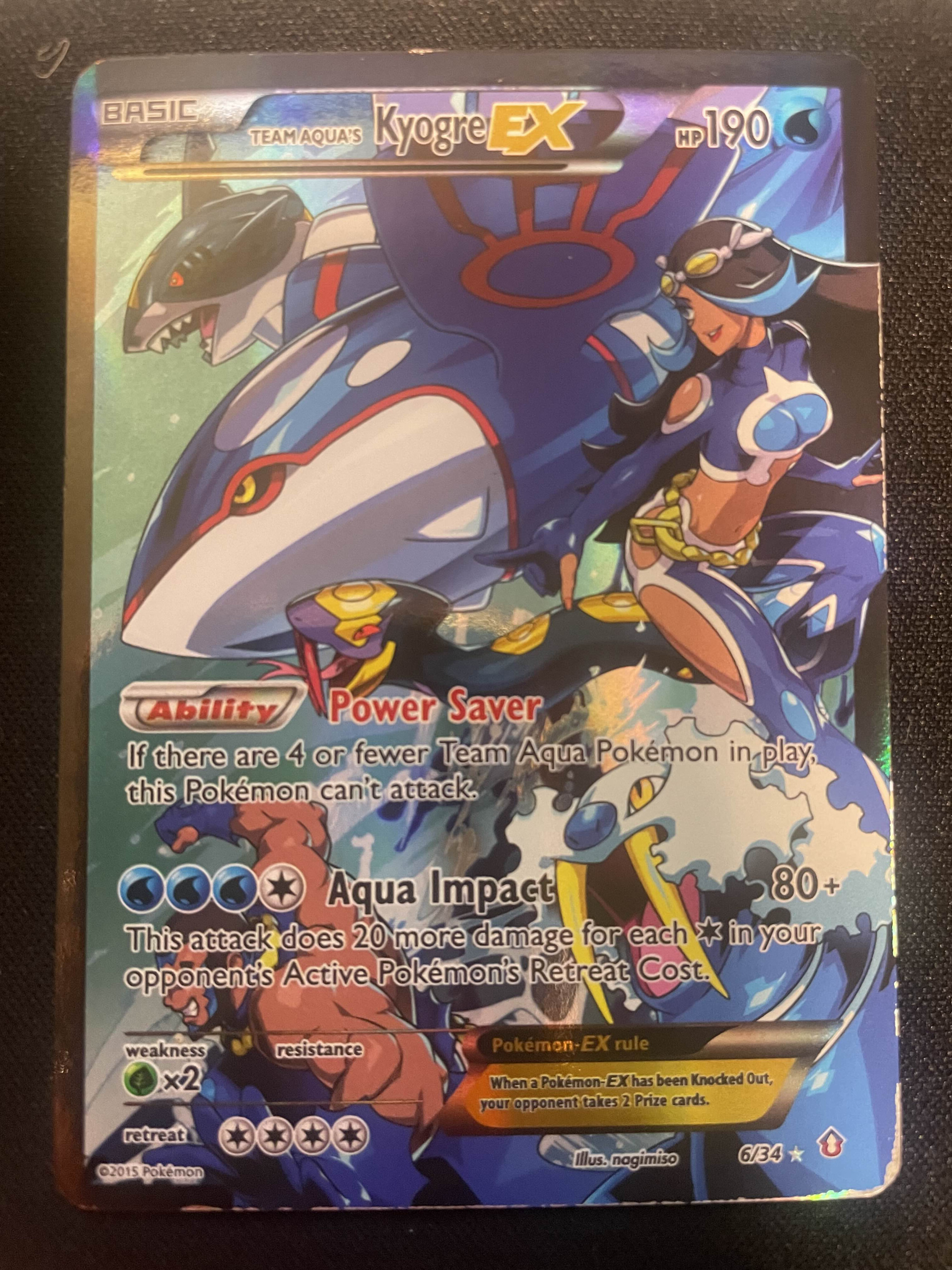 Team Aqua's Kyogre-EX